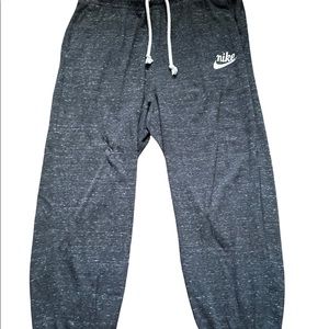 Dark gray Nike sweatpants